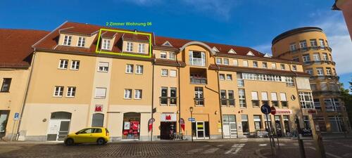 Foto - Ruhige 2 Zimmer Wohnung Zentrum Torgau, Fahrstuhl, Tiefgarage