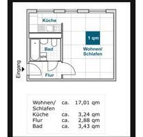 Nachmieter für 1-Zimmer-Wohnung in Dresden (GorbitzCotta)