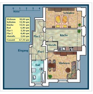 Foto - Nachmiete 2 Zimmer Wohnung Radeberger Vorstadt AB SOFORT