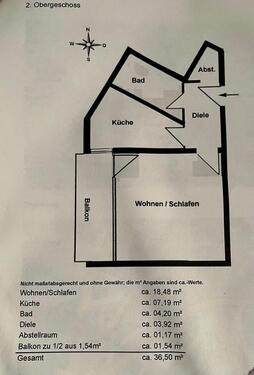 Foto - 1 Zimmer Etagenwohnung zum Kaufen in Rosenheim