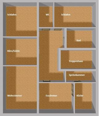 Foto - großzügige 4 Zimmer Wohnung mit Garten in Kay