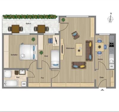 Foto - Wohnung verkaufen - 86.000,00&nbsp;EUR Kaufpreis, ca.&nbsp; 82,00&nbsp;m&sup2;