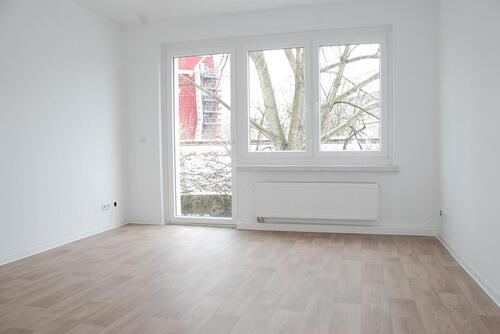 Foto - Helle 3-Raum-Wohnung mit Tageslichtbad und Balkon