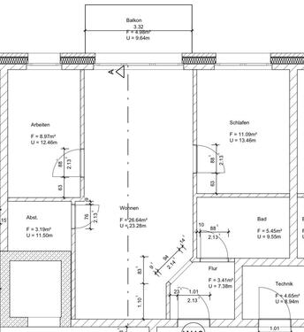 Foto - 2 Zimmer Etagenwohnung zur Miete in Rellingen