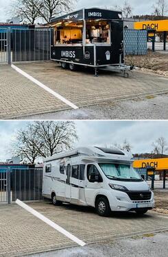 Foto - Stellplatz Industriegebiet Wohnmobil, Imbisswagen oder Foodtruck