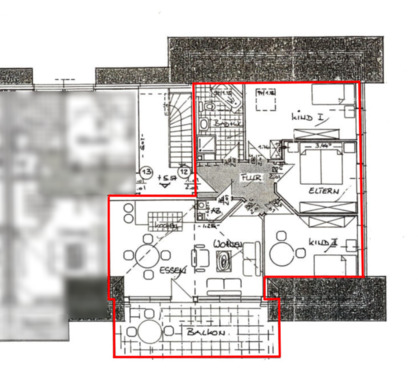 Foto - 3 Zimmer Dachgeschoßwohnung in Brakel