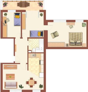 Foto - 4 Zimmer Etagenwohnung zur Miete in Weißwasser (Oberlausitz)