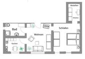 Foto - Gemütliche 2-Zimmer-Souterrainwohnung mit Stellplatz