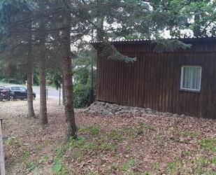 Wochenendgrundstück mit Bungalow und Blick zum See in Prebelow - Rheinsberg