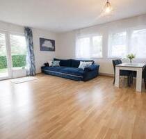 Helle Souterrainwohnung (2 ZKB) mit Terrasse und Garten in ruhiger Lage von Völklingen (SHG Klinik)