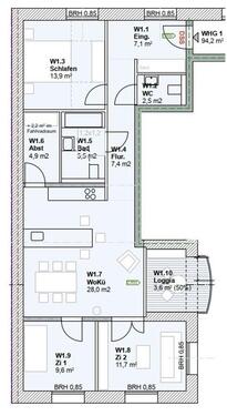 Foto - 123 Zimmer Etagenwohnung zur Miete in Emlichheim