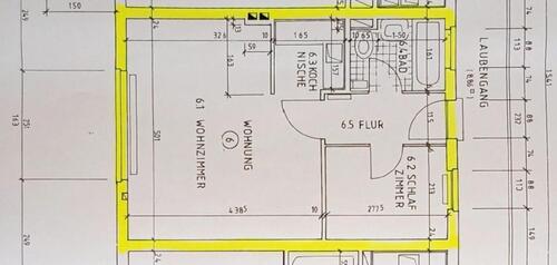 Foto - Frisch renovierte 1,5 Zimmer-Wohnung in Niestetal