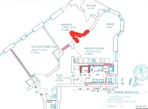 Foto - 3 Zimmer Etagenwohnung in Limbach-Oberfrohna