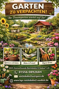 Foto - Pachtgärten im KGV 'Gartenfreunde Reichsbahn II Südost' e.V. an