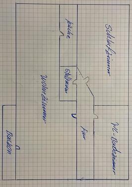 Foto - Zwei Zimmer -Wohnung - 780,00 EUR Kaltmiete, ca.  58,00 m²