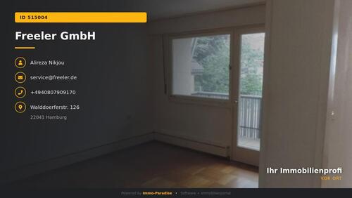 Foto - 2 Zimmer Etagenwohnung zur Miete in Hamburg