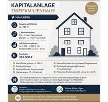 2 Familienhaus - als Kapitalanlage teilvermietet - Mahlberg