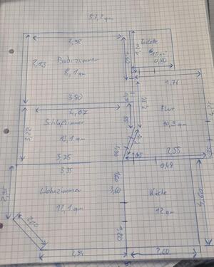 Foto - 2 Zimmer Dachgeschoßwohnung zur Miete in Wilkau-Haßlau