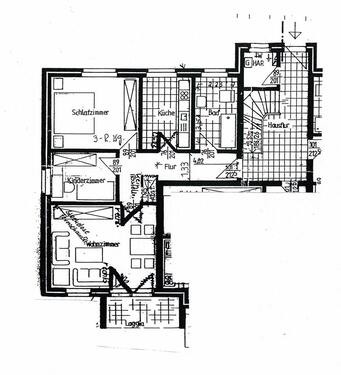 Foto - Erdgeschoßwohnung in Salzwedel zur Miete