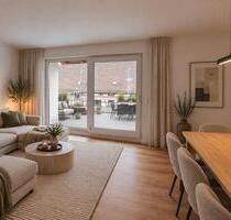 Helle 3-Zimmer-Dachgeschosswohnung mit Süd-Dachterrasse und Garag - Oettingen in Bayern