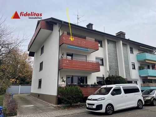 Foto - große 3-Zimmerwohnung mit 2 Balkonen mit Blick ins Grüne, Einzelgarage und Stellplatz