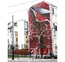 Lichtdurchflutete Wohnung im berühmten Steak Art Mural Gebäude - Berlin Mitte