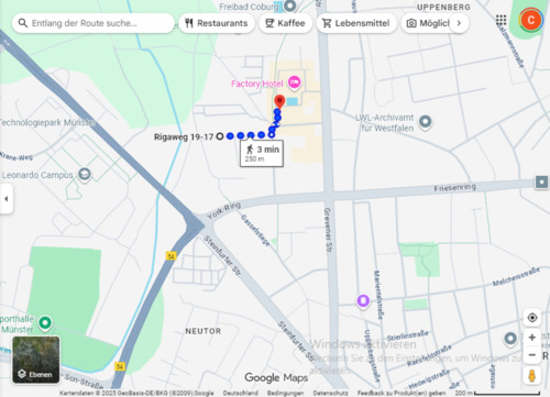 Foto - Trockener Tiefgaragen-Stellplatz nähe York-CenterGermania-Campus