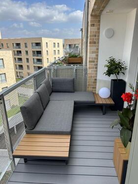 Foto - Luxuriöse 3-Zimmer-Wohnung im 4. OG mit Balkon in Graben-Neudorf