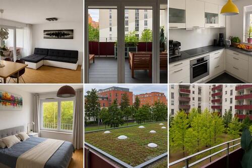 Foto - Attraktive 3-Zimmer-Wohnung mit Südwest-Balkon, Blick ins Grüne &