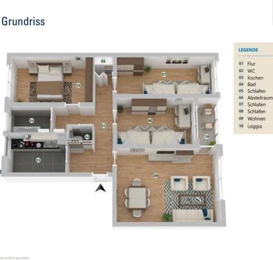 Foto - Moderne 4-Zimmer-Wohnung in ruhiger Lage von Pfullingen