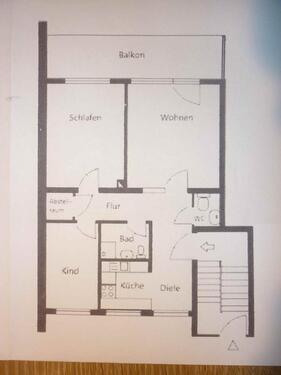 Foto - 3 Zimmer Etagenwohnung zum Kaufen in Bad Bramstedt