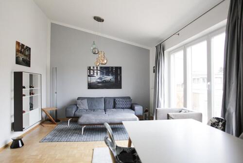 Foto - 2-Zimmerwohnung mit Penthauscharakter, Balkon, TG u. vollmöbliert