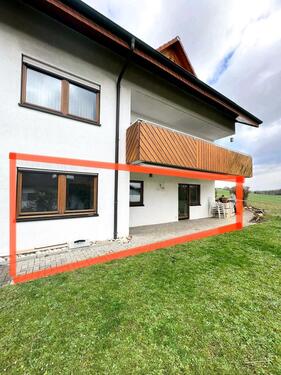 Foto - Helle zwei Zimmer Wohnung mit Terrasse und Gartenanteil