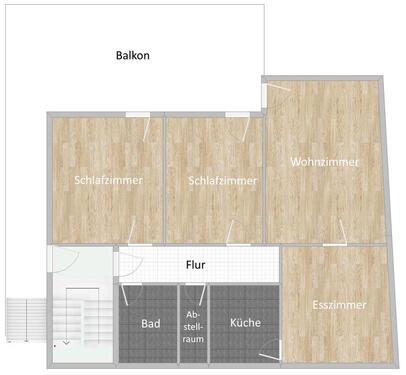 Foto - 4 ZKB in Saarburg-Beurig - 90 m² + großer Balkon