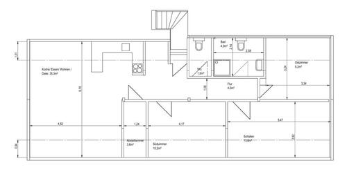 Foto - Wohnung 4-Zimmer mit toller Aussicht zu vermieten