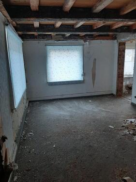 Foto - Entkerntes Haus mit viel Arbeit