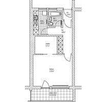 43 m² Eineinhalb-Zimmer-Wohnung Innenstadt von Privat - Bayreuth City