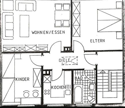 Foto - Wohnen im Grünen: Obergeschoss, sehr ruhig, mit Garten