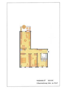 Foto - Erdgeschoßwohnung in Gera zur Miete