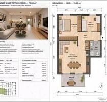 Wohnung Neubau - 319.000,00&nbsp;EUR Kaufpreis, ca.&nbsp; 70,00&nbsp;m&sup2; in Sinzig (PLZ: 53489)