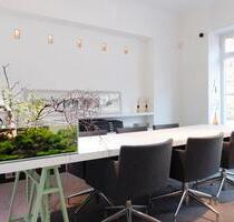 Kleines Büro im stilvollen Innenarchitektur-Atelier - 2 Arbeitsplätze, flexibel - Hamburg Harvestehude