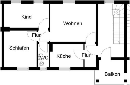 Foto - Etagenwohnung zur Miete in Göttingen