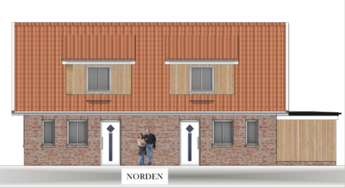 Foto - Doppelhaushälfte in Lindern (Oldenburg) zur Miete