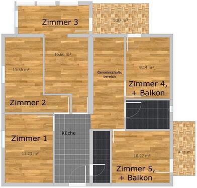 Foto - Etagenwohnung in München zur Miete