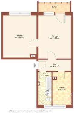 Foto - Etagenwohnung in Löbau zur Miete
