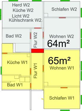 Foto - 2 Zimmer Etagenwohnung zur Miete in Rothenburg ob der Tauber