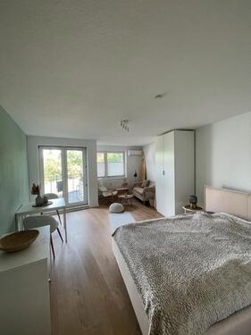 Foto - Möbliertes und saniertes Appartement Düsseldorf Hamm mit Balkon