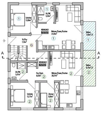 Foto - 2 Zimmer Erdgeschoßwohnung in München