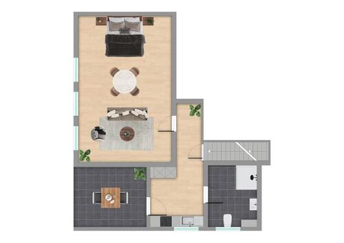 Foto - 2 Zimmer Etagenwohnung zur Miete in Garding