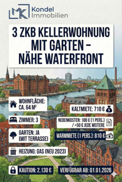 Foto - Etagenwohnung in Bremen zur Miete